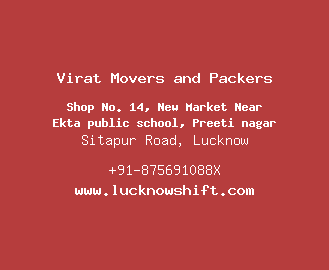 Virat Movers and Packers, Sitapur Road, Lucknow